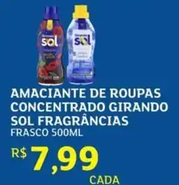 Assaí Atacadista Amaciante de roupas concentrado girando sol fragrâncias frasco oferta