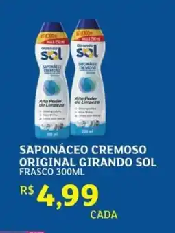 Assaí Atacadista Saponáceo cremoso original girando sol frasco oferta