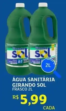 Assaí Atacadista Água sanitária girando sol frasco oferta
