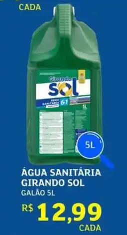 Assaí Atacadista Água sanitária girando sol galão oferta
