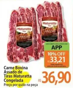 Atacadão Carne Bovina Assado de Tiras Maturatta Congelada oferta