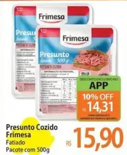 Atacadão Presunto Cozido Frimesa Fatiado Pacote oferta