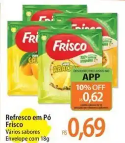 Atacadão Refresco em Pó Frisco oferta