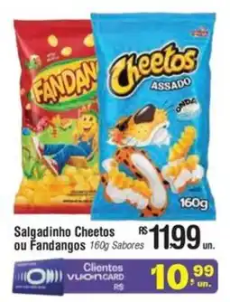 Fort Atacadista Salgadinho Cheetos ou Fandangos Sabores oferta
