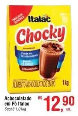 Fort Atacadista Achocolatado em Pó Italac Saché oferta