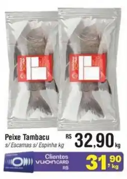 Fort Atacadista Peixe Tambacu oferta