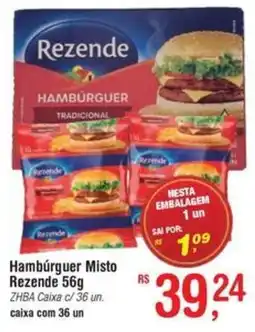 Fort Atacadista Hambúrguer Misto Rezende oferta