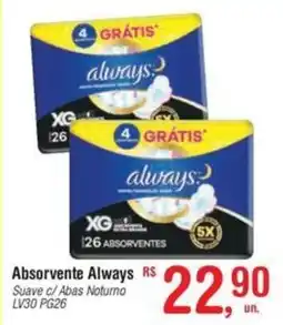 Fort Atacadista Absorvente Always oferta