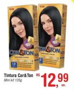 Fort Atacadista Tintura Cor&Ton Mini kit oferta