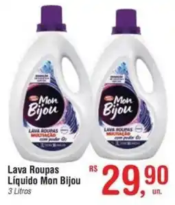 Fort Atacadista Lava Roupas Líquido Mon Bijou oferta