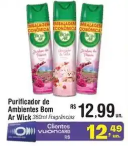 Fort Atacadista Purificador de Ambientes Bom Ar Wick Fragrâncias oferta