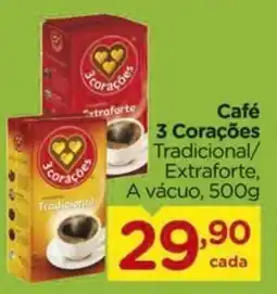 Carrefour Café 3 Corações oferta