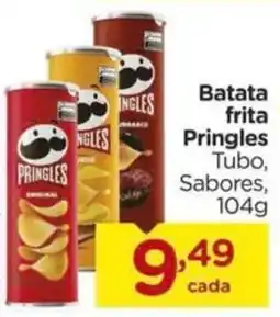 Carrefour Batata frita Pringles tubo Sabores, oferta