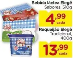 Carrefour Bebida láctea Elegê Sabores, oferta