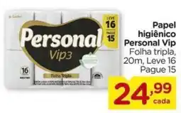 Carrefour Papel higiênico Personal Vip oferta
