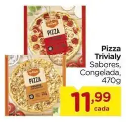 Carrefour Pizza Trivialy Sabores, Congelada, oferta