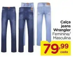 Carrefour Calça jeans Wrangler oferta