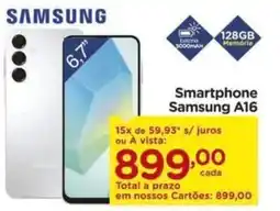Carrefour Smartphone Samsung A16 oferta