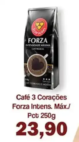 Supermercados Tauste Café 3 Corações Forza Intens. Máx./ Pct oferta