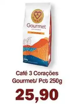Supermercados Tauste Café 3 Corações Gourmet/ Pct oferta
