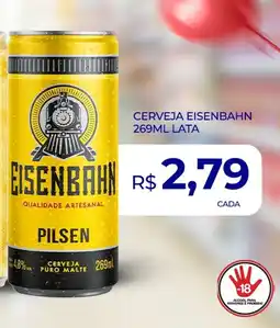 Supermercado Precito Cerveja eisenbahn lata oferta