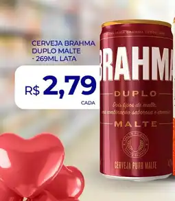 Supermercado Precito Cerveja brahma duplo malte lata oferta