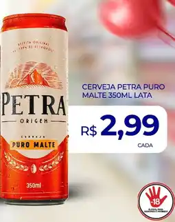 Supermercado Precito Cerveja petra puro malte lata oferta