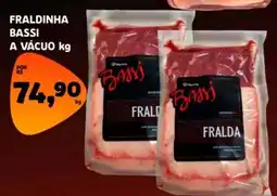 Fraldinha bassi a vácuo