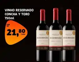 Trimais Supermercado Vinho reservado concha y toro oferta