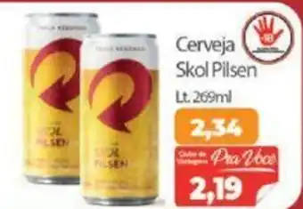 Cerveja Skol Pilsen Lt 269ml