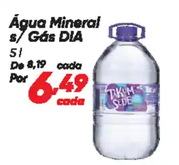 Dia Água Mineral s/ Gás DIA oferta