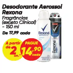 Dia Desodorante Aerossol Rexona oferta