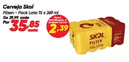 Dia Cerveja Skol oferta