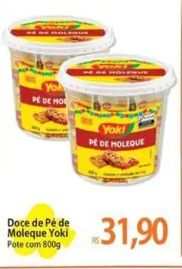 Atacadão Doce de Pé de Moleque Yoki Pote oferta