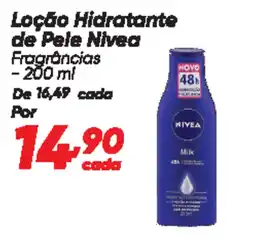 Dia Loção Hidratante de Pele Nivea Fragrâncias oferta