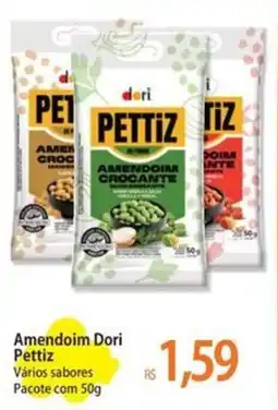 Atacadão Amendoim Dori Pettiz Vários sabores Pacote oferta