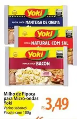 Atacadão Milho de Pipoca para Micro-ondas Yoki oferta