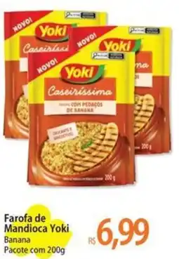 Atacadão Farofa de Mandioca Yoki Banana Pacote oferta