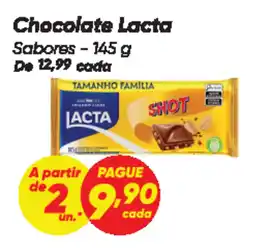 Dia Chocolate Lacta Sabores oferta