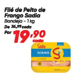 Dia Filé de Peito de Frango Sadia Bandeja oferta