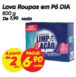 Dia Lava Roupas em Pó DIA oferta