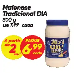 Dia Maionese Tradicional DIA oferta