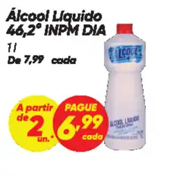 Álcool Líquido 46,2° INPM DIA