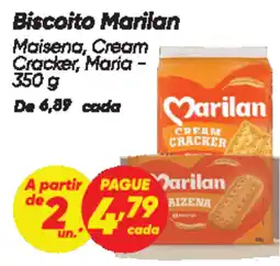 Dia Biscoito Marilan Maisena, Cream Cracker, Maria oferta