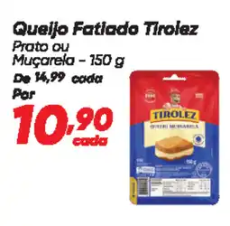 Dia Queijo Fatiado Tirolez oferta