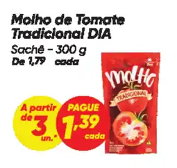 Dia Molho de Tomate Tradicional DIA oferta