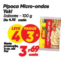 Dia Pipoca Micro-ondas Yoki Sabores oferta
