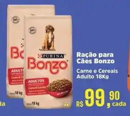 Supermercados Mateus Ração para Cães Bonzo oferta