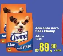 Supermercados Mateus Alimento para Cães Champ Adulto oferta