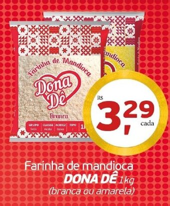 Cometa Supermercados Farinha de mandioca Dona De 1kg oferta